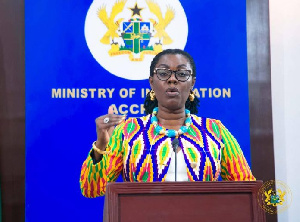 Communications Minister, Mrs Ursula Owusu-Ekuful