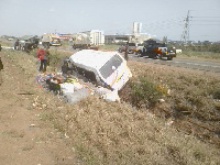 The accident occurred few meters after the community 18 junction