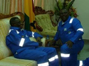 Koku Anyidoho and late John Evans Atta Mills