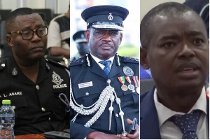 The three top police officers at the center of the leaked audio