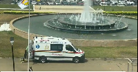 The arrival of the ambulance caused a stir in parliament