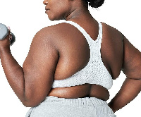 File photo of an overweight woman