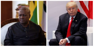 Mahama And Trump