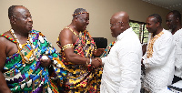 Nana Addo Dankwa Akufo-Addo meets Greater Accra Regional House of Chiefs