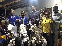 A group picture of the delegation from Abundant Love Mission and residents of Nadundo