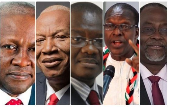 Some NDC aspirants seeking to lead the party