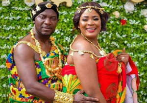 Nayas and her estranged husband, Nana Sarfo