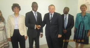 Fiifi Kwetey With Germans