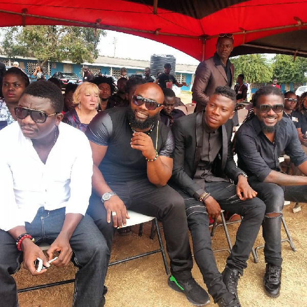 Stonebwoy mother's funeral