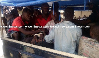 The seven were arrested in connection with Captain Mahama's murder