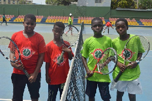 National Junior Tennis League players