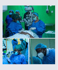 Six patients received cornea transplant at Korle Bu