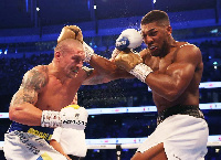 Anthony Joshua and Oleksandr Usyk