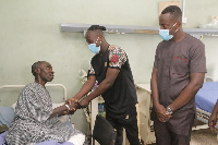 In all six patients received donations of a total amount of GH