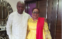 Former President John and Lordina Mahama