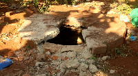 The septic tank where Taheed hid his wife's body after allegedly committing the murder