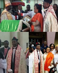 Dr Tetteh, who is also an economist, was appointed Honorary Canon of the Anglican Church