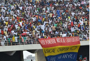 Hearts of Oak supporters