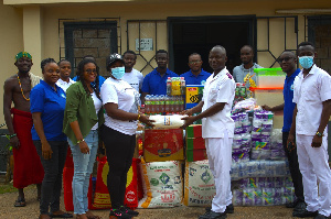 The donation was made up of several food items