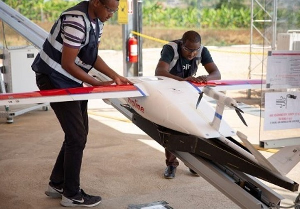 Zipline drones have been used to deliver medications