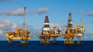 File photo of an oil rig