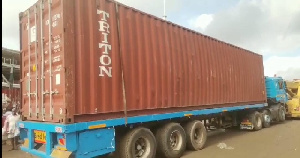 Container Truck That Killed Woman Ashanti Region