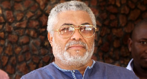 Founder of the NDC, Jerry John Rawlings