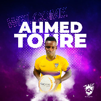 Medeama striker, Ahmed Toure