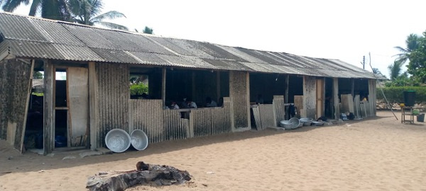 Abandoned classroom block