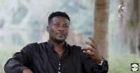 Asamoah Gyan, former captain of the Black Stars