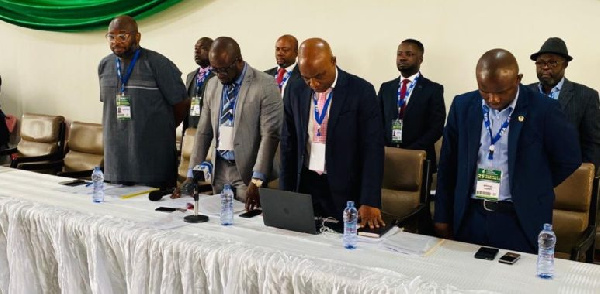 Executive Council members of GFA at the Congress