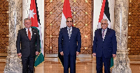 Egyptian President hosts King of Jordan and Palestinian president in Cairo