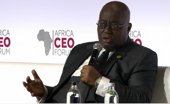 People were allegedly asked to pay $100,000 to sit next to President Nana Akufo-Addo