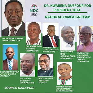 Duffuor Campaign Team