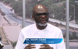 Dr Joseph Obeng, President of Ghana Union of Traders Association