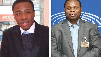 Dr DaCosta Aboagye and the President of IMANI Africa, Mr. Franklin Cudjoe