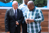 Hungary’s new Ambassador to Ghana and former president John Mahama