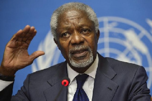 Former UN Secretary General Kofi Annan