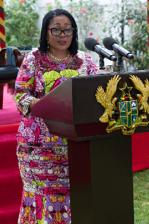 Ghana's First Lady hosts her Turkish counterpart