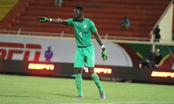 Ivorian goalkeeper Ira Tape Eliezer