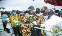 President Nana Addo Dankwa Akufo-Addo at the commissioning