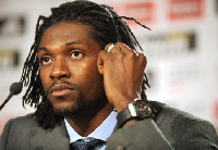 Former Arsenal striker, Emmanuel Adebayor