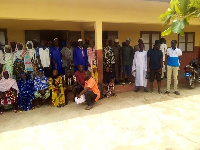 Stakeholders, chief and elders of the Zangbalun traditional area, youth and women groups