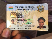 The Ghana Card will be accepted by banks from January 2022