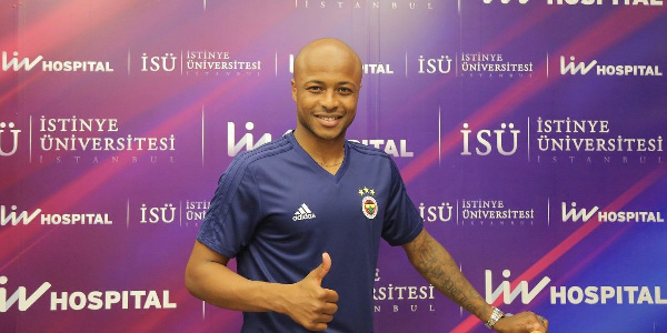 Andre Ayew, Fenerbahce and Black Stars midfielder