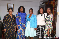 Executives of Women in Business and Tourism with Tourism Minister, Barbara Oteng-Gyasi