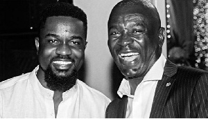 Sarkodie and Mr Kofi Amoabeng