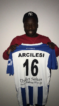 Italian-born Ghanaian midfielder, Daniel Arcilesi