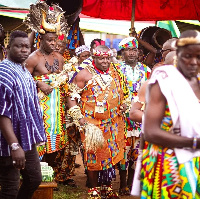 Torgbiga Amenya Fiti V at the Dunenyo Za Festival in Lome