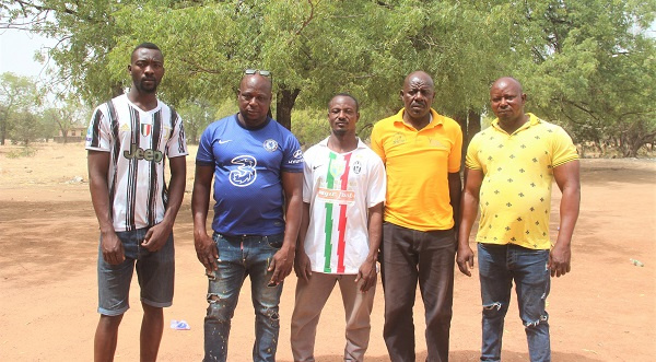 These residents are concerned about the fate of soccer in Paga without support